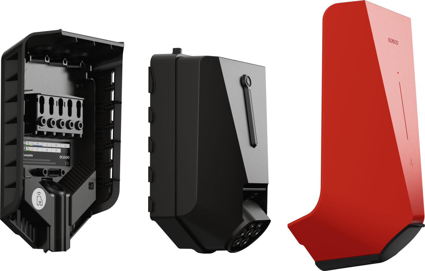 Easee Charge Pro i flere deler