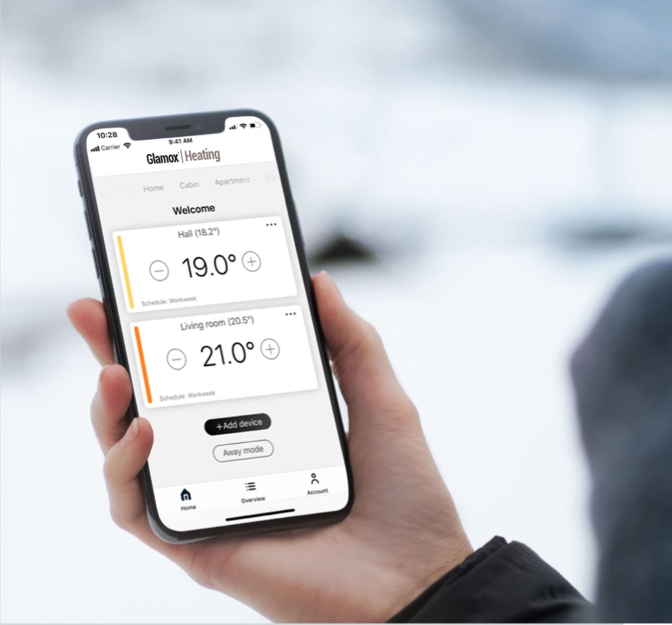 Bilde av Glamox Heating app