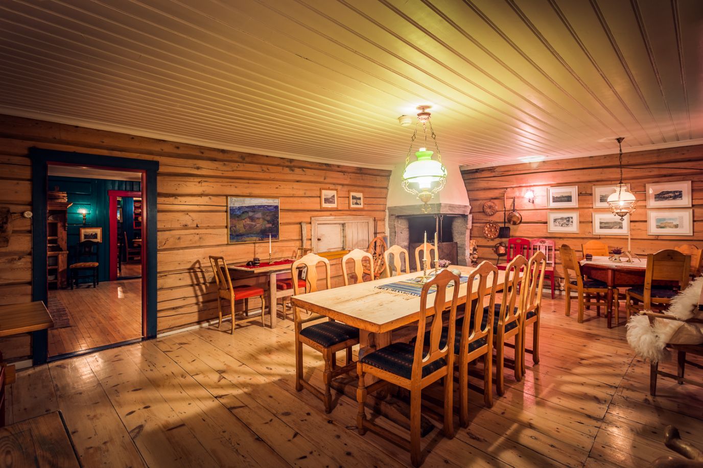 spisesalen Gammel Stugu på Hindseter Hotell