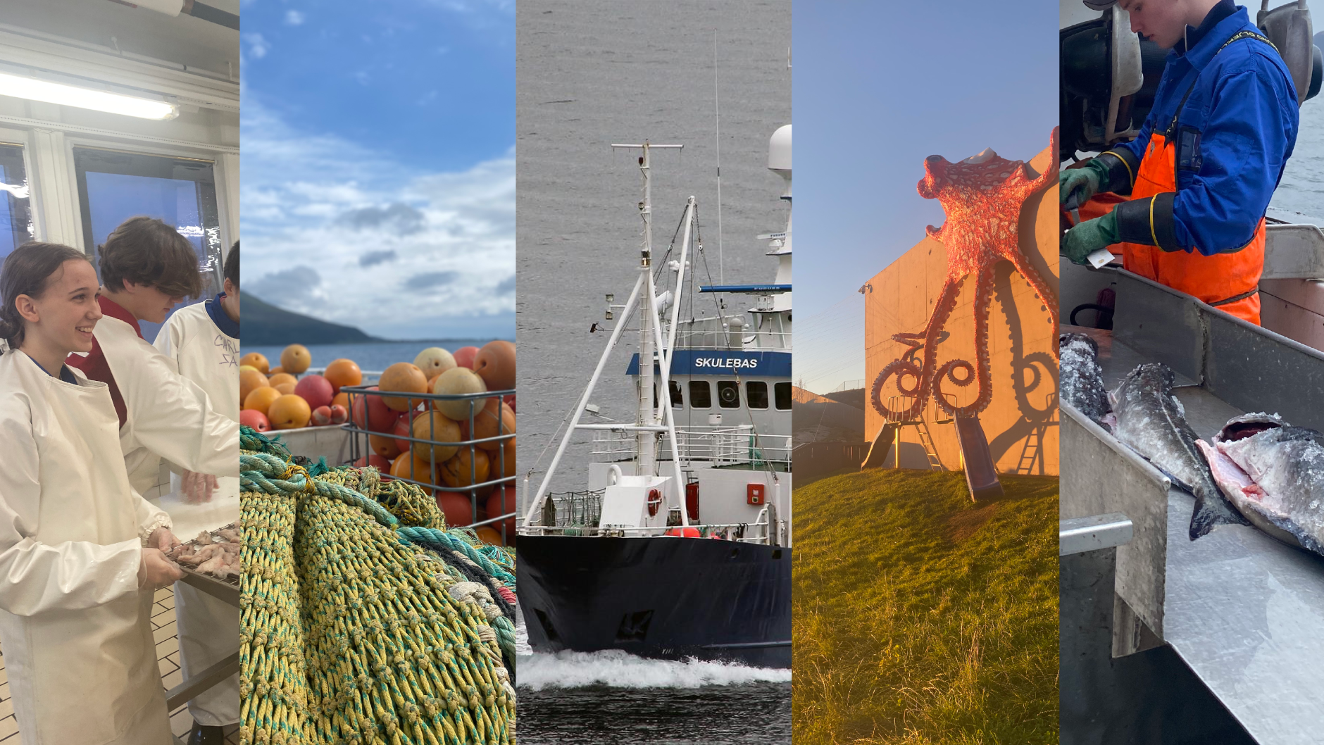 jenteleir fiskeri Marint Kompetansesenter