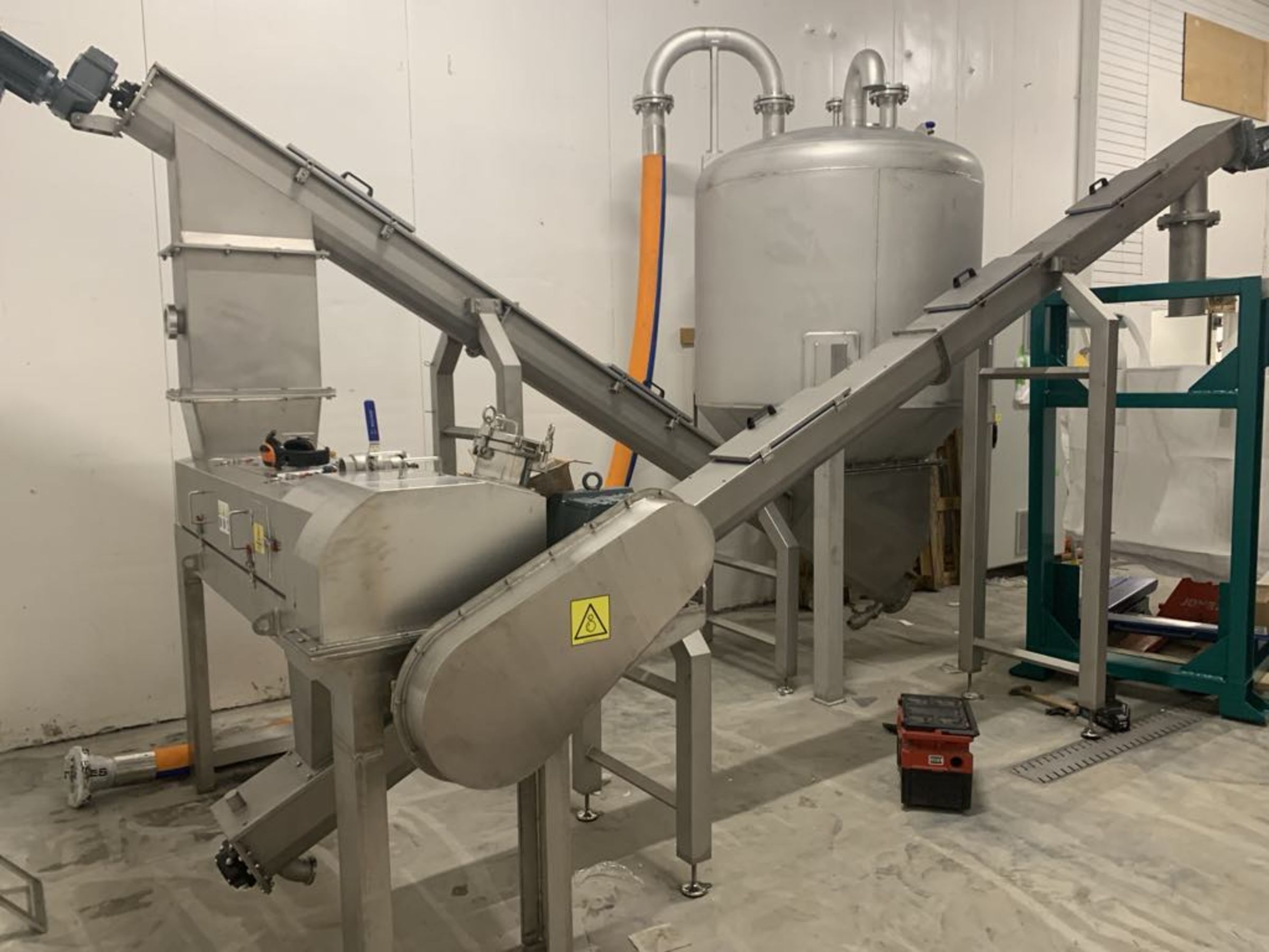 Process unit in destillery