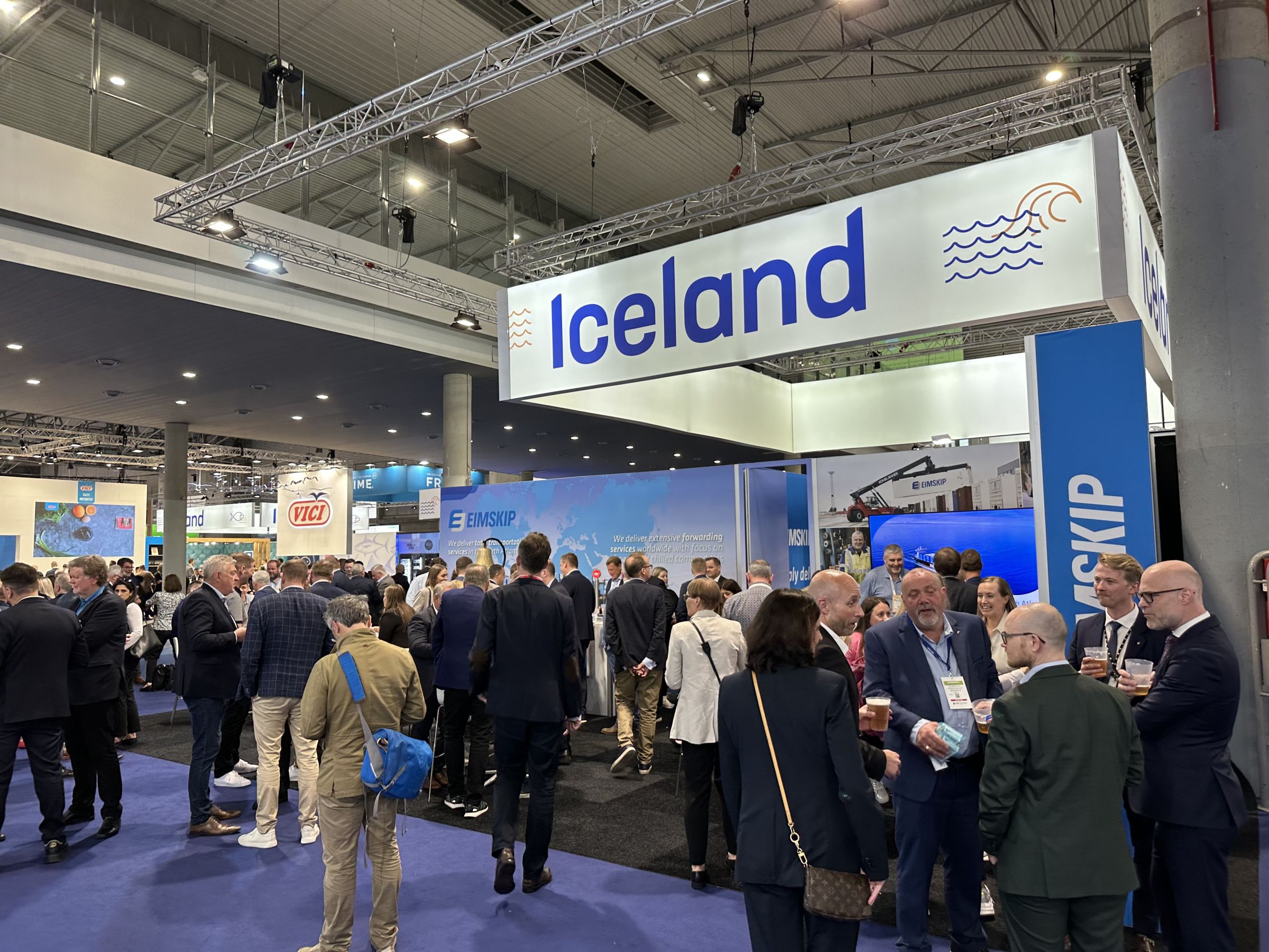 Crowded at Seafood Expo Global in Bacelona 2023