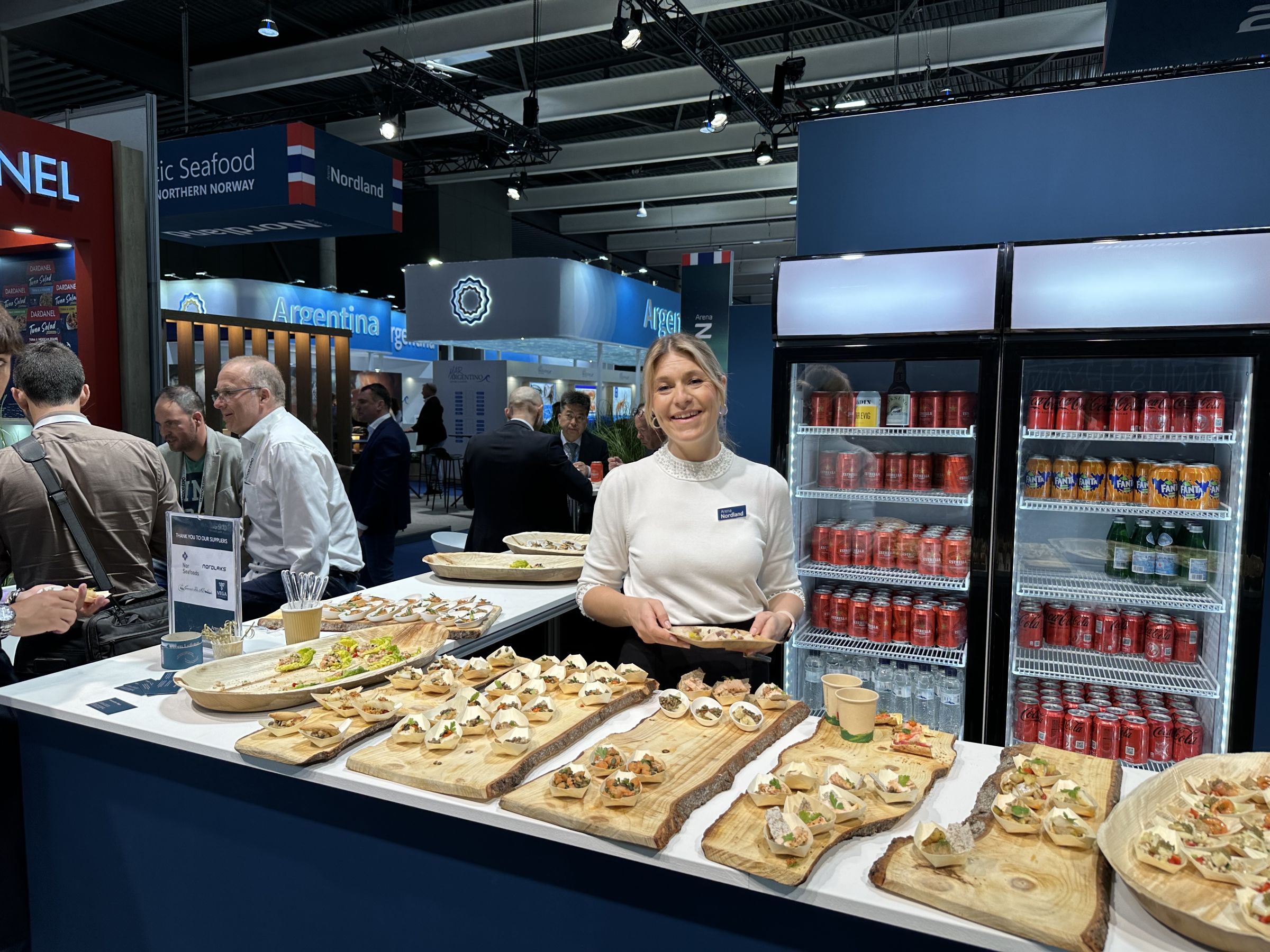 Nordland stand at Seafood Expo Global in Bacelona 2023