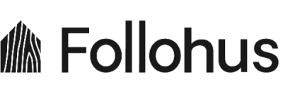 Follohus logo i svart