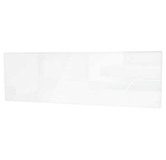Glass til en Nobø varmeovn med størrelse 24cm i fargen white