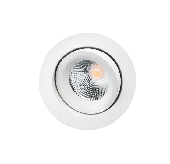 Hvit downlight