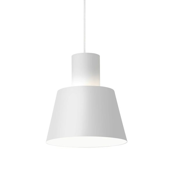 Hvit pendellampe