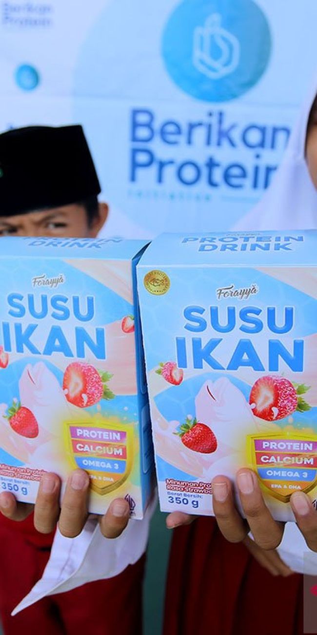 FIsh protein-based milk product in Indonesia