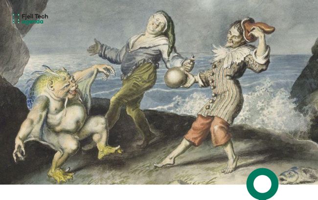 the tempest by German artisk Johann Heinrich Ramberg