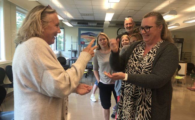 Røyken Ungsomsskole på MITT VALG-kurs