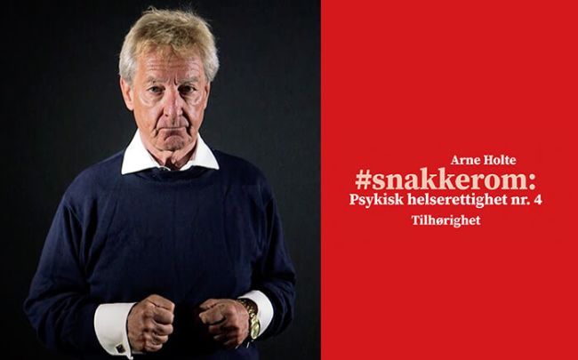 Arne Holte snakker om psykisk helserettigheter nr. 4
