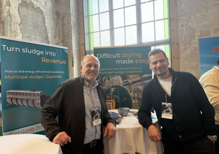 Showcasing Drying solutions for biogas digestate