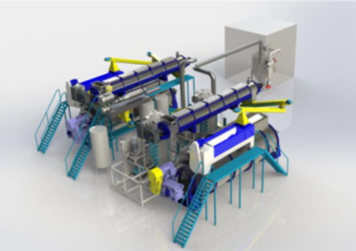 compact fish meal plant
