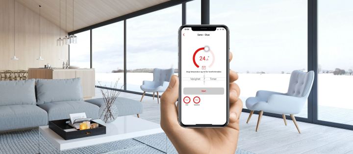 Smart varmestyring fra mobilen