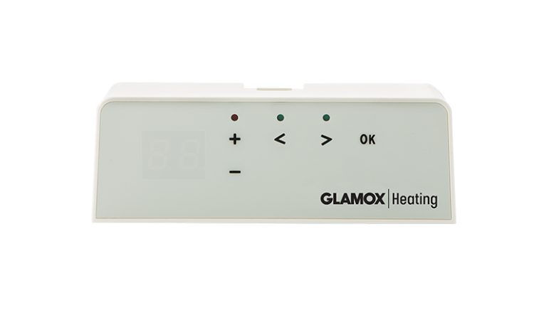 GLAMOX temrostat H40/H60 WT/B 230/400 WH