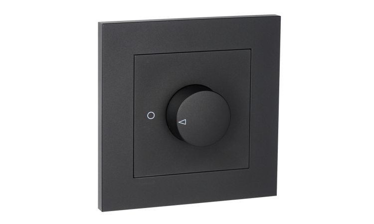 Sort dimmer topol