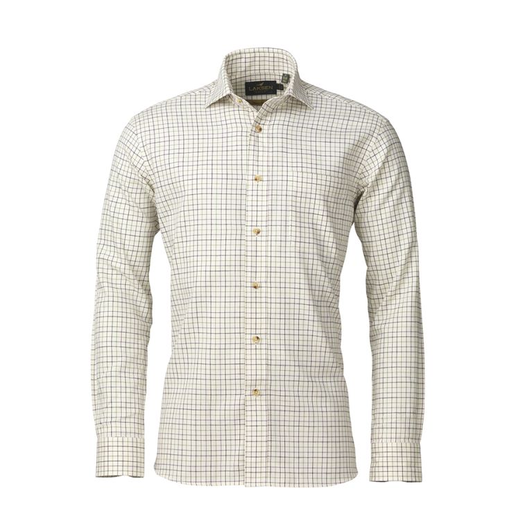 Denis Shirt fra Laksen. Produktbilde sett forfra
