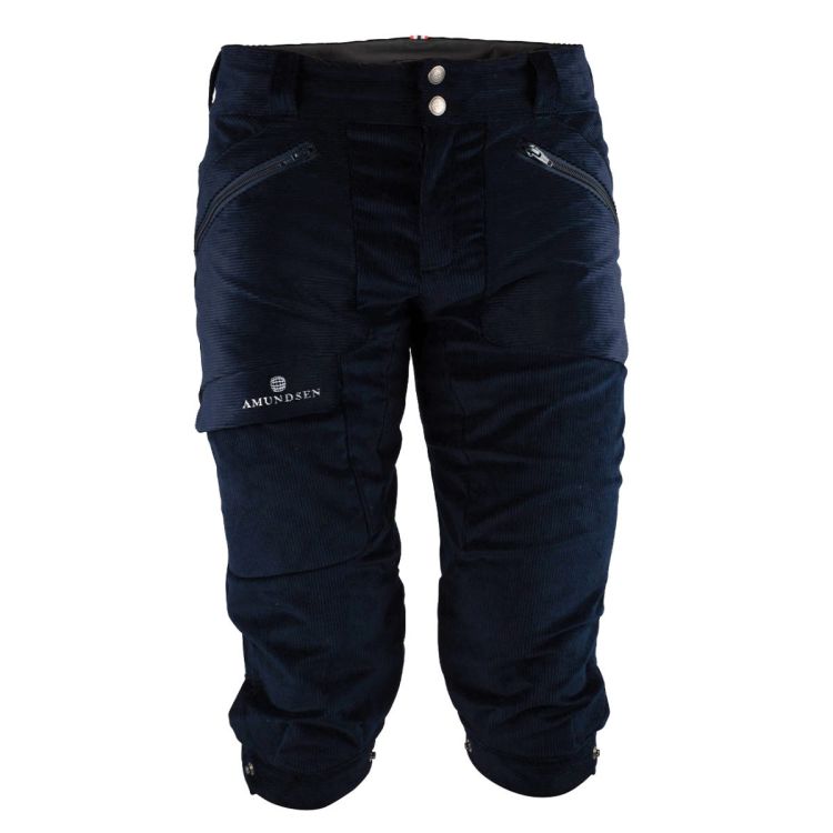 amundsen sports regular knickerbockers true navy. produktbilde sett forfra