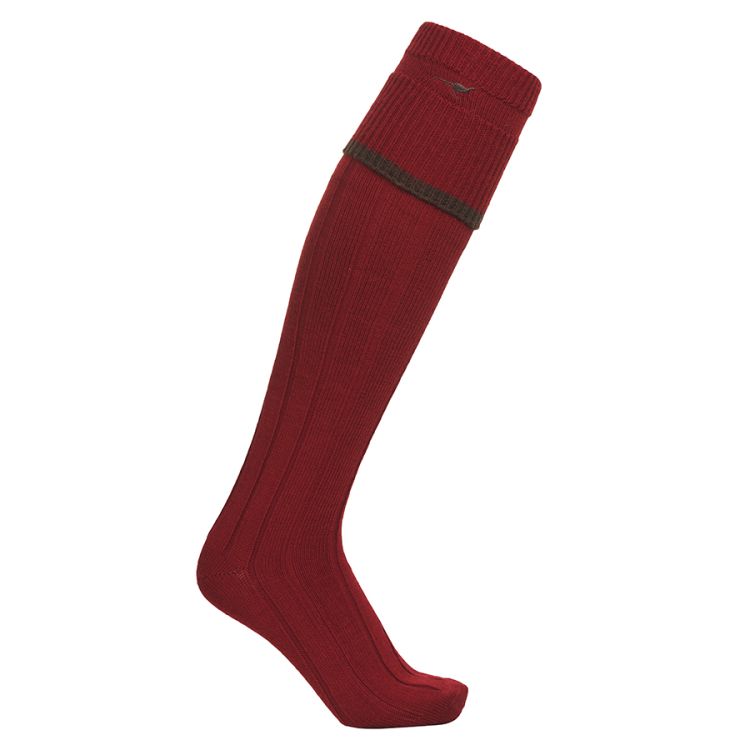 Colonial stocking fra Laksen i fargen Spice. Produktbilde