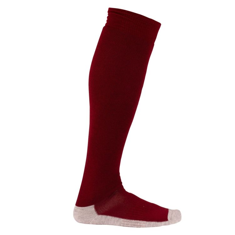 comfy sock fra Amundsen Sports i fargen ruby red. Produktbilde