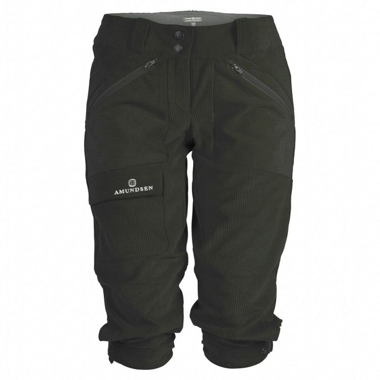 amundsen sports regular knickerbockers earth, til dame. produktbilde sett forfra