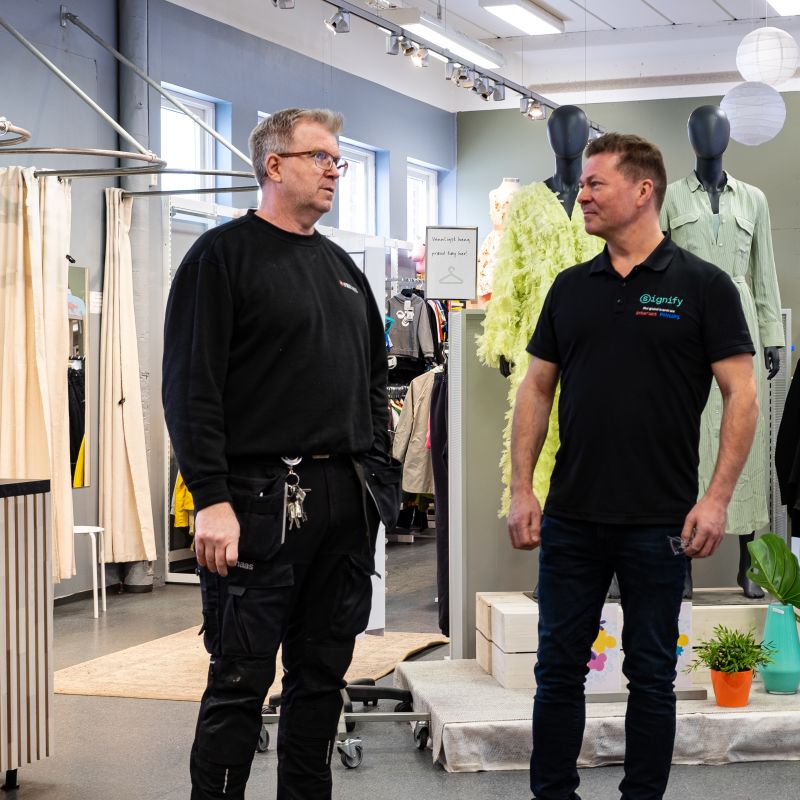 Signify belysning for næring fretex