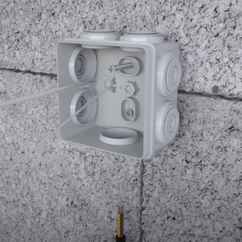 schneider utendørs stikkontakt Mureva Styl