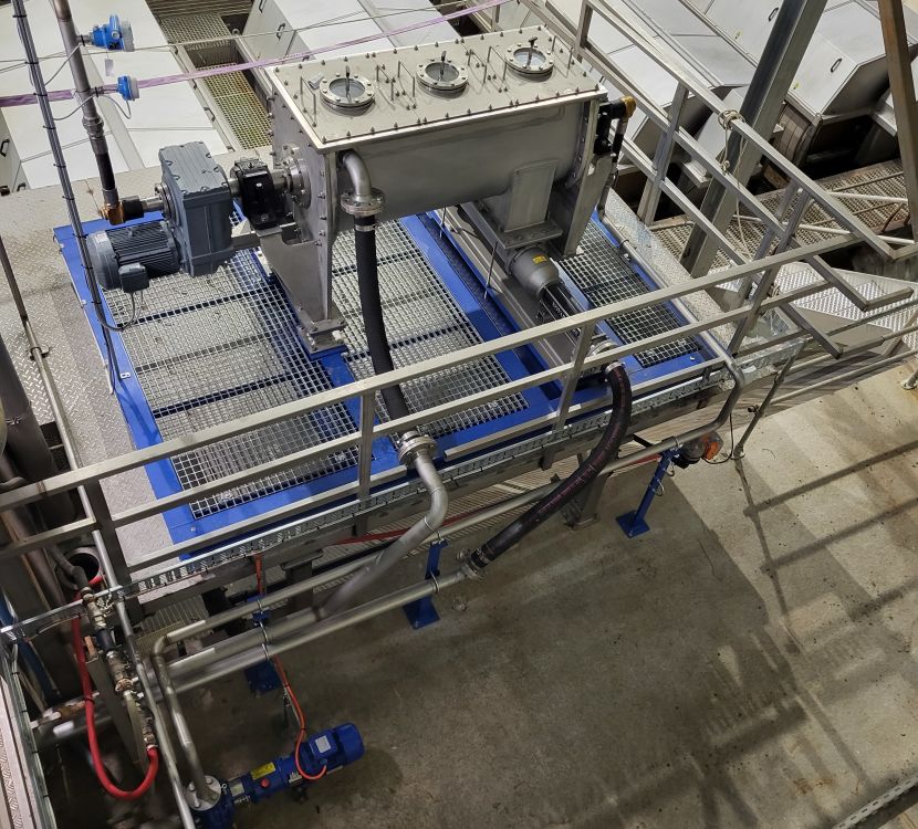 Advanced sludge treatment at Sævareid Fishfarm