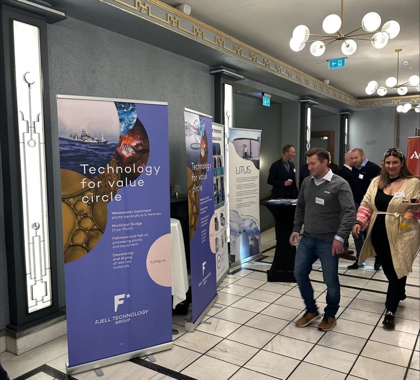 Fjell was an exhibitor at the annual Alltech conference in Bergen. Lunch & Learn.