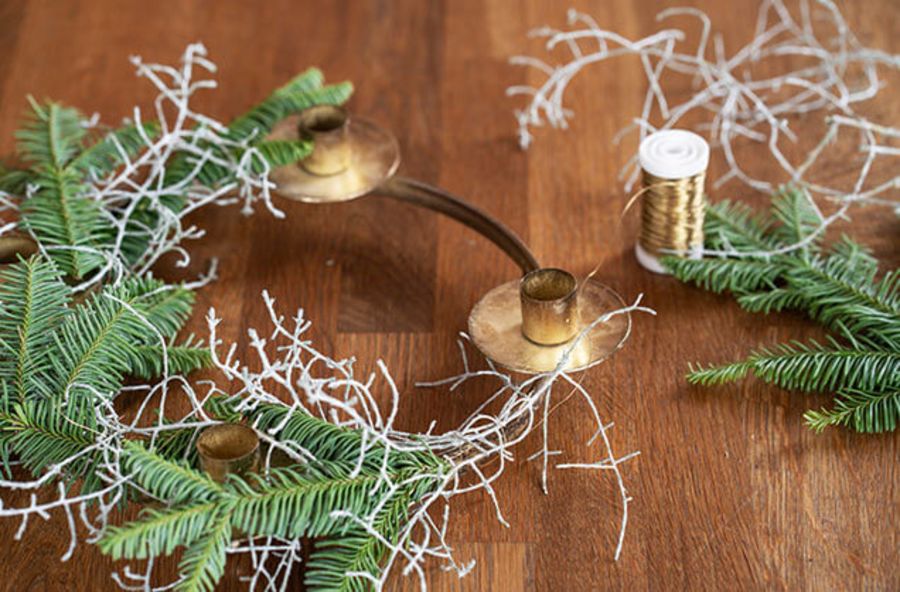 Lag din egen adventskrans til jul - Interflora Norge