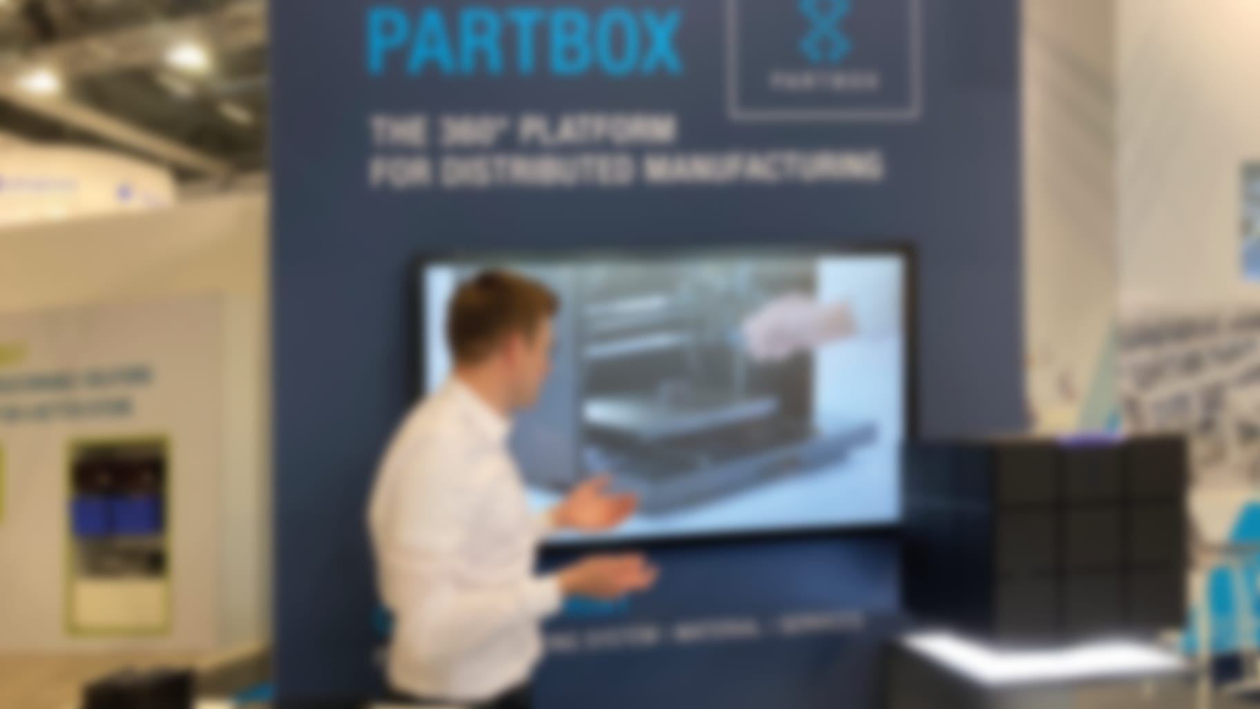 Partbox Präsentation auf der Fachpack