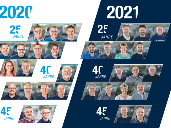Jubilare 2020 und 2021