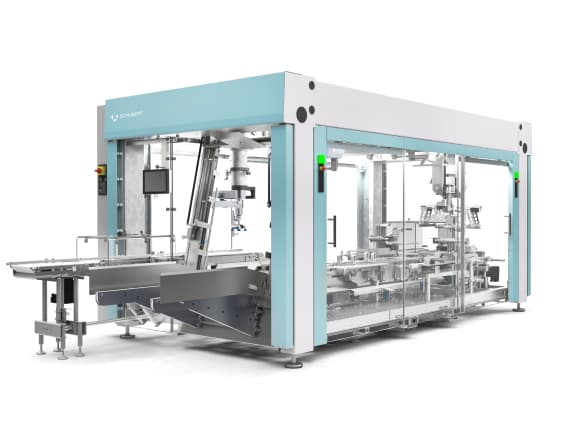 La lightline est représentée avec une étuyeuse et, pour la première fois, une encaisseuse pour applications wrap-around.