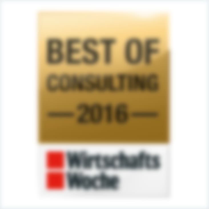 Best Consulting 2016 Certificate