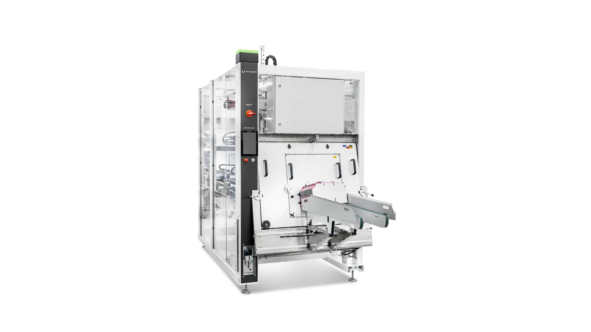 With the tog.101, Schubert will be presenting a fast box erector as a stand-alone unit.