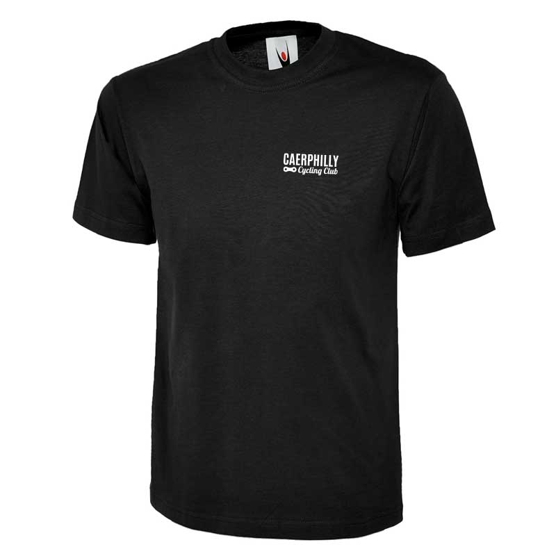 Caerphilly Cycling – T-Shirt (Black) | Ruggerbug