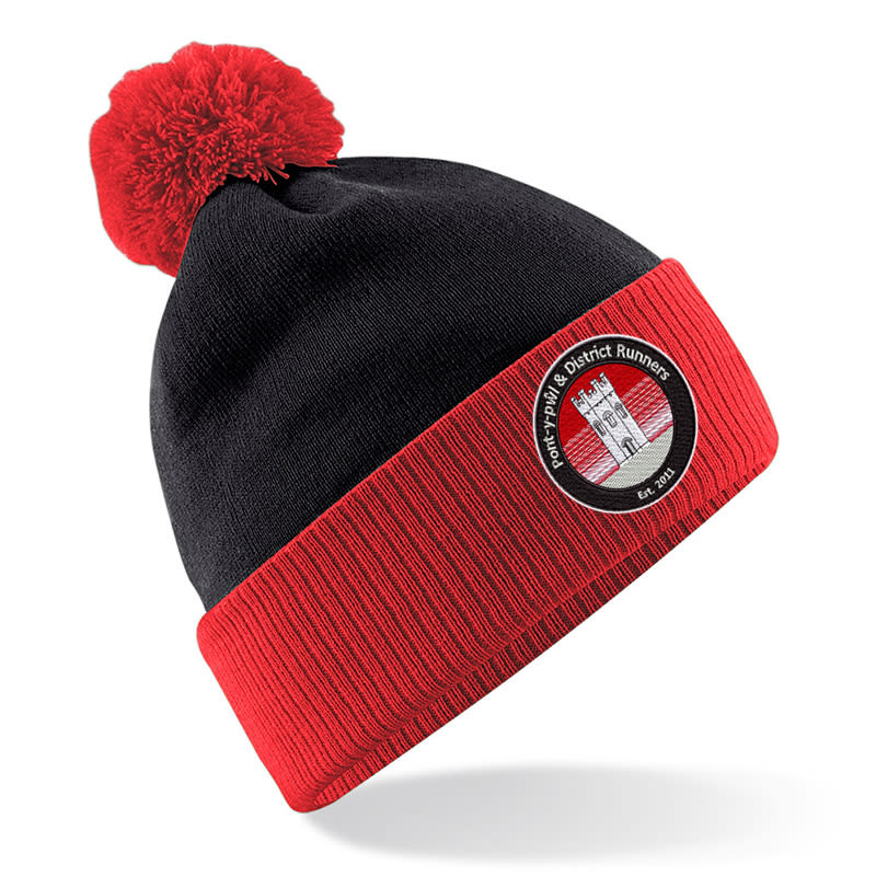 Pontypool Runners Bobble Hat Ruggerbug