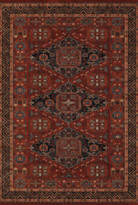 Couristan Old World Classic Kashkai Burgundy
