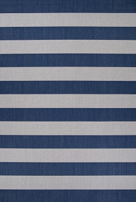 Couristan Afuera Yacht Club Midnight Blue/Ivory
