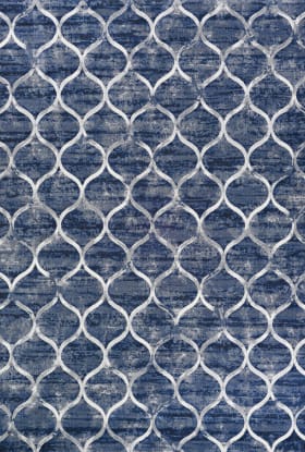 Couristan Easton Ogee Dusk Blue