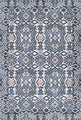 Couristan Everest Bohemia Denim Ivory
