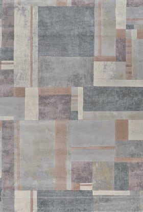 Couristan Easton Gambit Blocks Stone/Multi