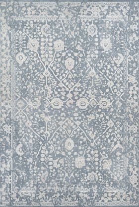 Couristan Marina Lillian Slate Blue/Oyster