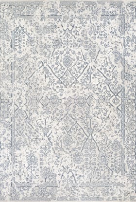 Couristan Marina Lillian Oyster/Slate Blue