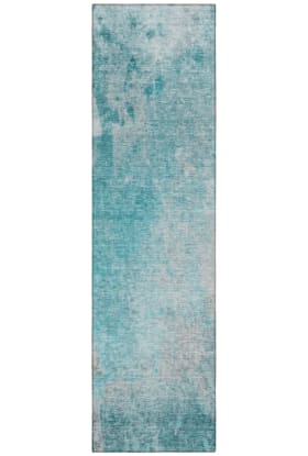 Addison Rugs Chantille Teal 2'3" x 7'6" Runner