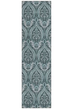 Addison Rugs Chantille Teal 2'3" x 7'6" Runner