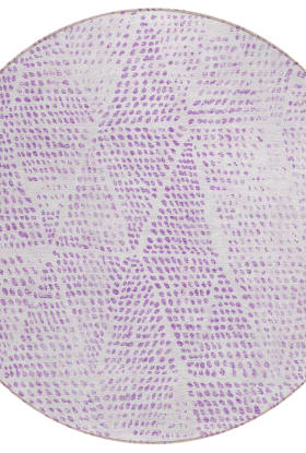 Addison Rugs Chantille Purple 8'0" x 8'0" Round