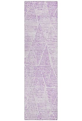 Addison Rugs Chantille Purple 2'3" x 7'6" Runner
