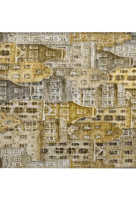 Addison Rugs Chantille Brown 1'8" x 2'6"