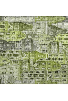 Addison Rugs Chantille Green 1'8" x 2'6"